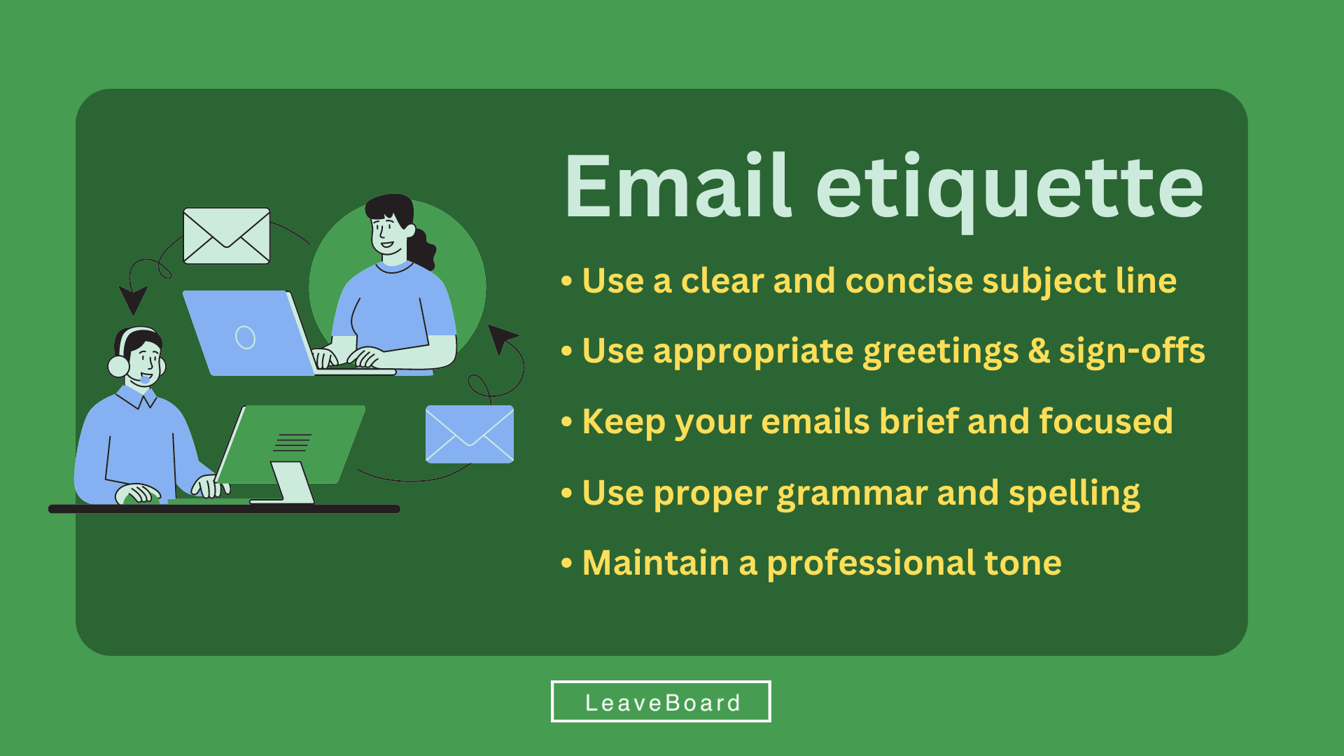 email etiquette images